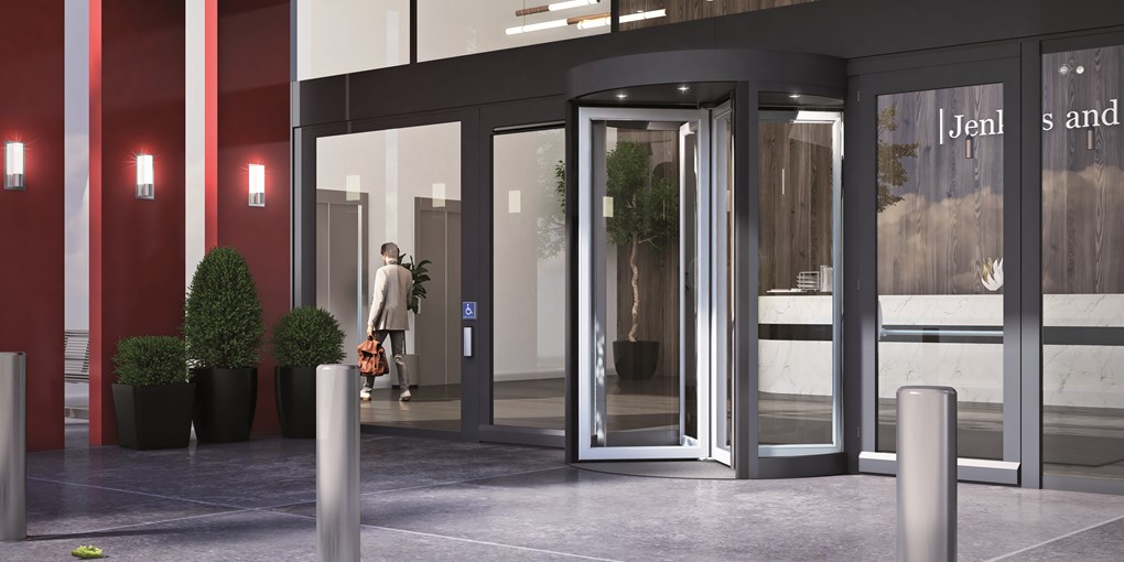 Power Assist revolving doors